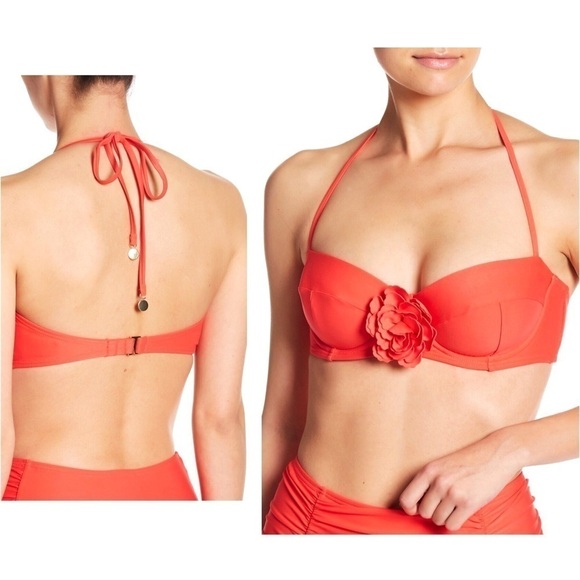 Kate Spade Floral Accent Bikini Top - Picture 8 of 8